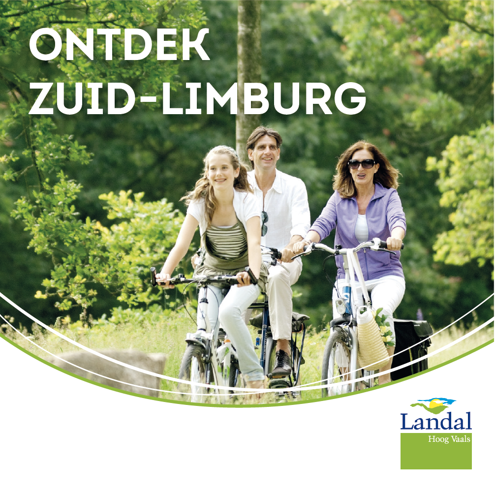 Fietskaart Zuid Limburg.
