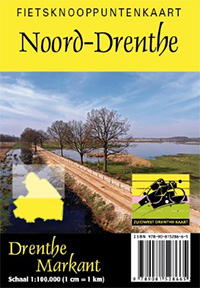 Fietsknooppuntenkaart Noord-Drenthe