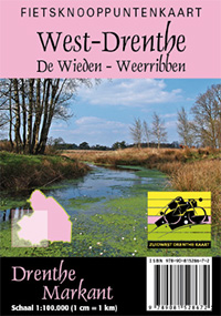 Fietsknooppuntenkaart West-Drenthe