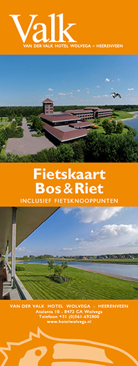 Fietsknooppuntenkaart Zuid Friesland, Drenthe en Noordwest Overijssel
